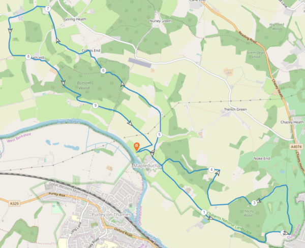 10 Mile Route