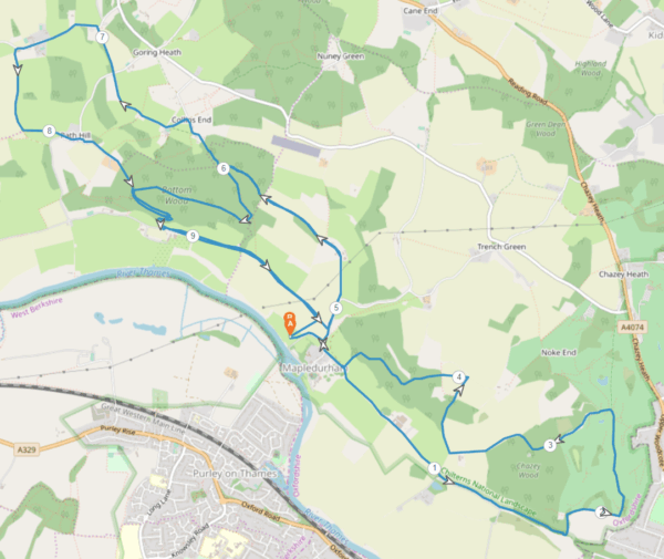 Half Marathon Route